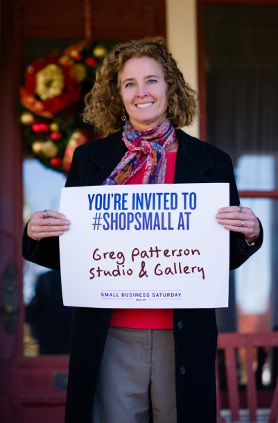 Shop Small 2015 at G Patterson Studio and other downtown Nacogdoches businesses.